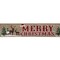 Designer's Shop Merry Christmas with Reindeer and Christmas Tree, WR 63-5142, 2.5" x 10 yards